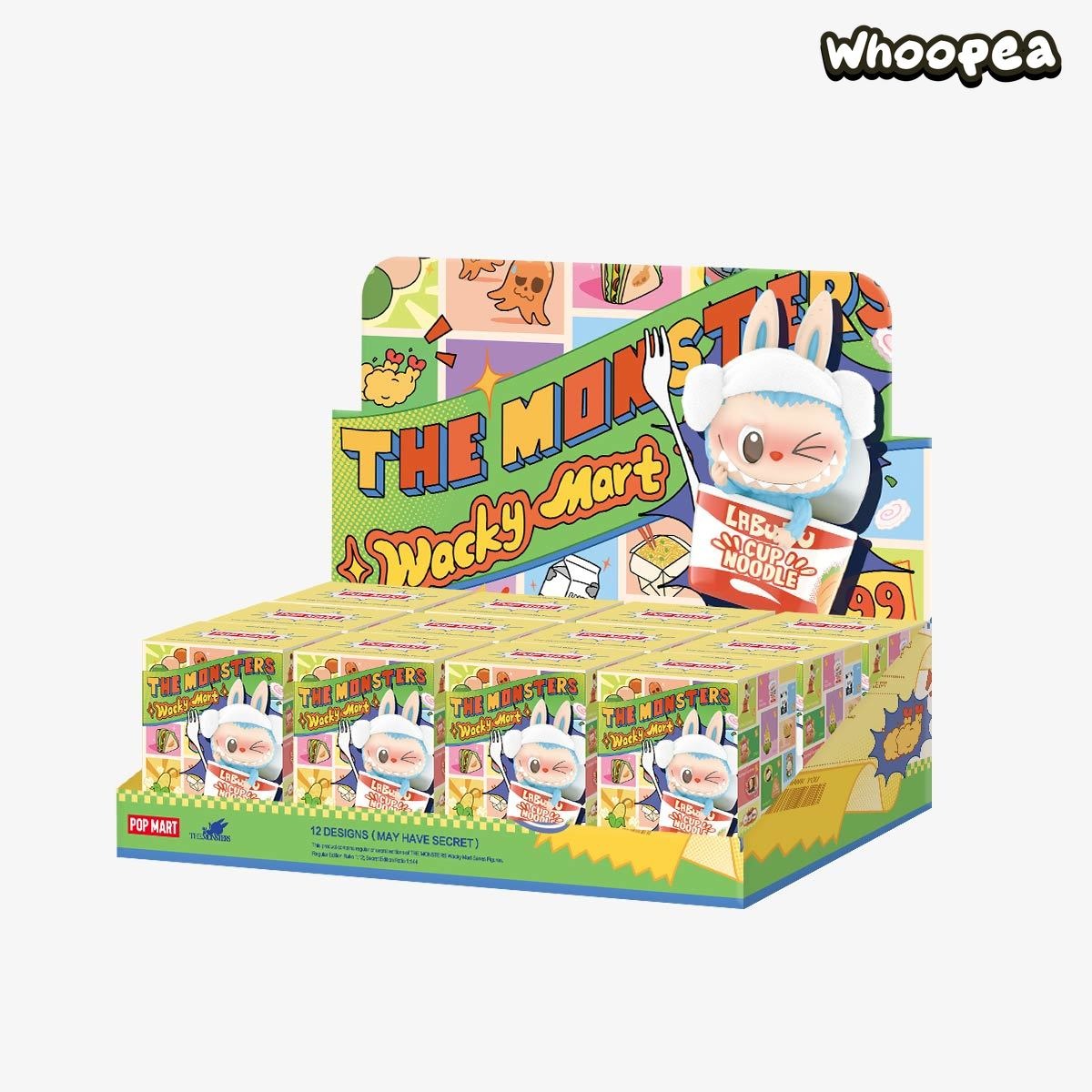 THE MONSTERS LABUBU Wacky Mart Series Figures, Blind Box