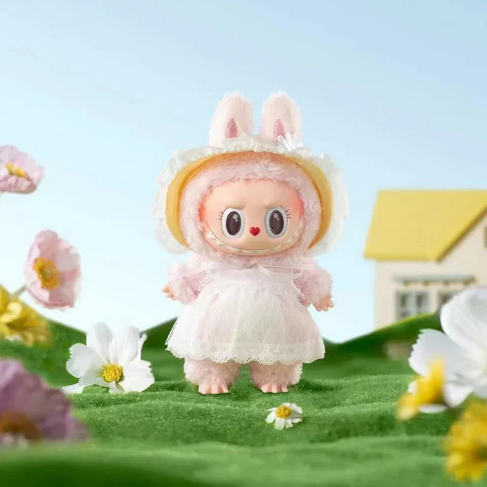The Monsters Mokoko Fall Into Spring Series Pendant & Vinyl Plush Doll, Mokoko V2