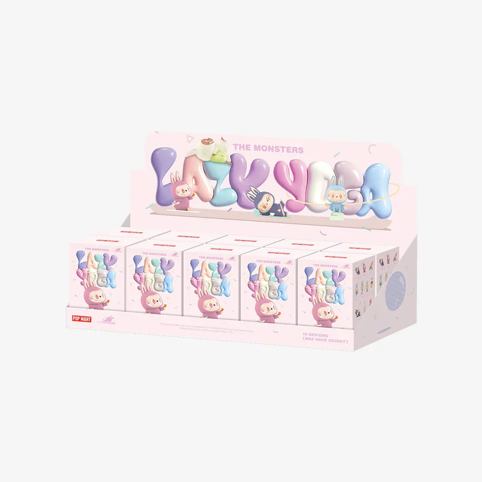 THE MONSTERS Labubu Lazy Yoga Series Blind Box